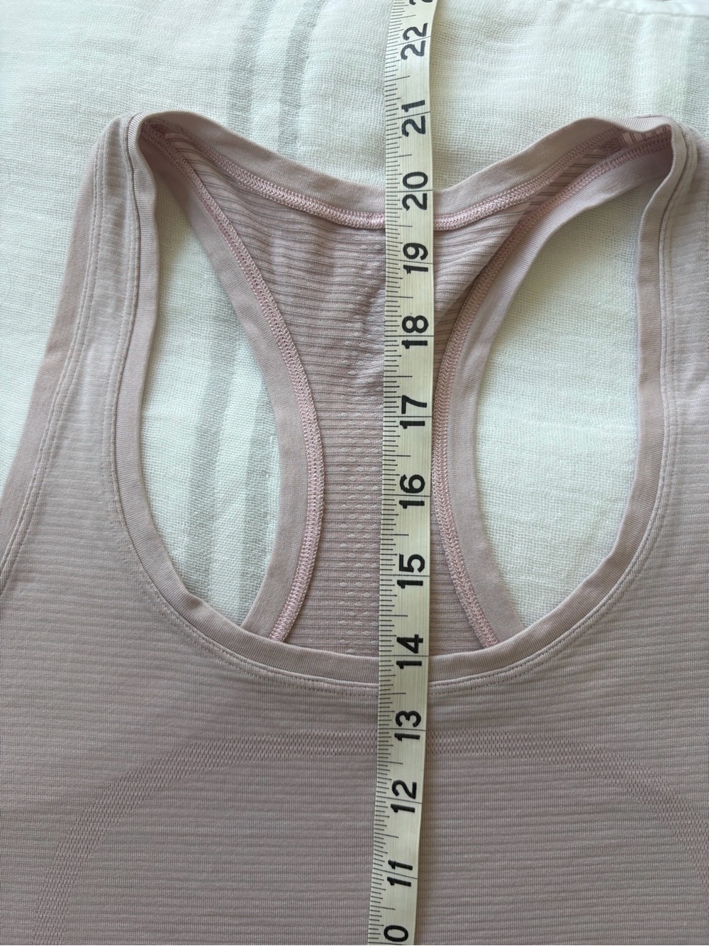 lululemon athletica Dusty Rose Swiftly Racerback Tank -  Waist Length